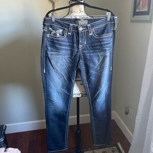 Big Star Dark Blue Skinny Jeans